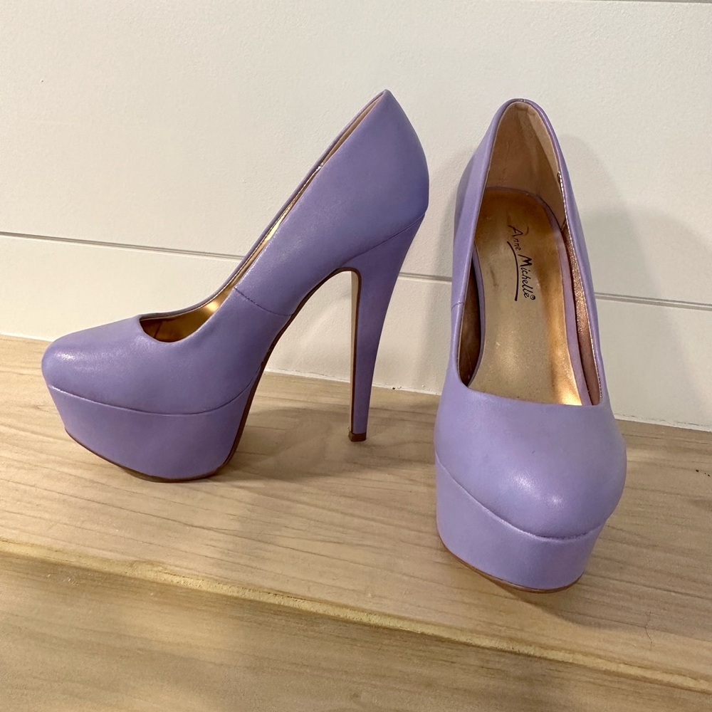 Lilac Purple Heels - Never Worn